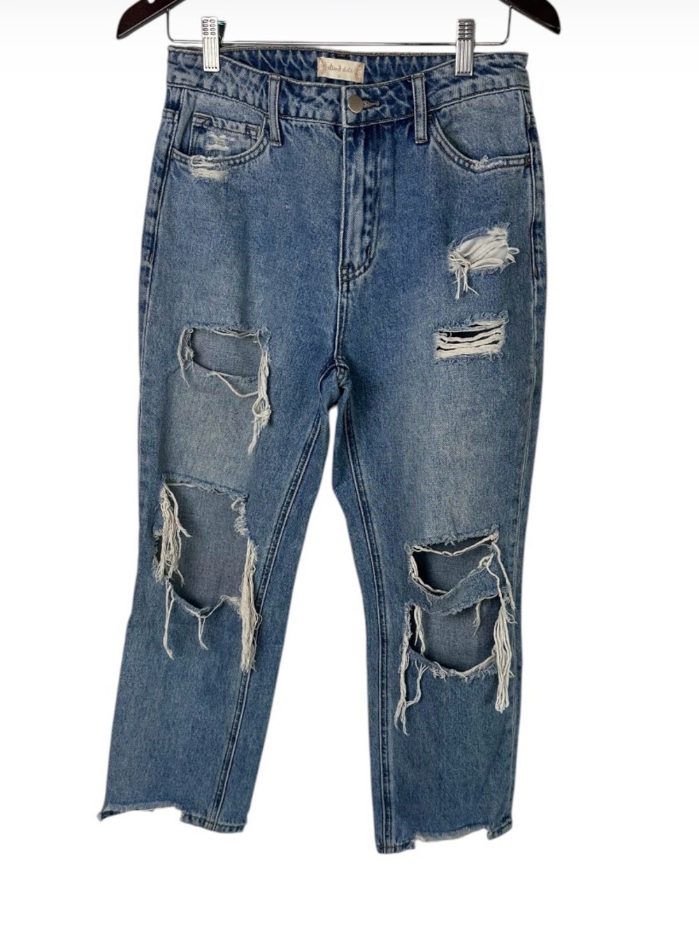Altar'd State Boyfriend Jeans - Blue